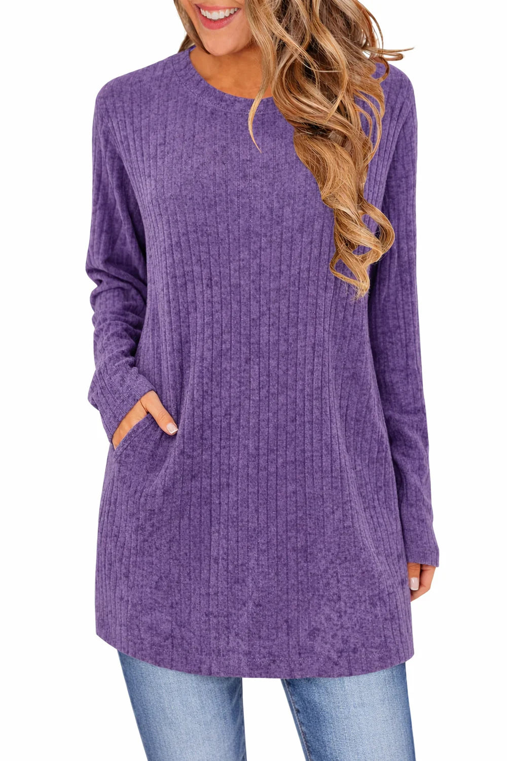 Różycki | Wygodna i Oddychająca Bluza z Kieszeniami